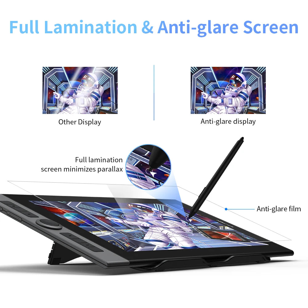 XPPen Artist Series 16-inch Drawing Display – OLED Options