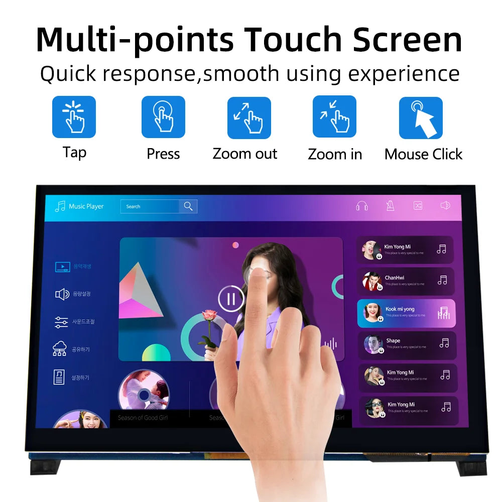 7-inch Raspberry Pi DSI Touchscreen Display