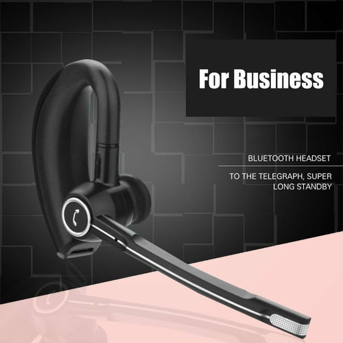 Wireless business Bluetooth headset — alternate angle product photo.