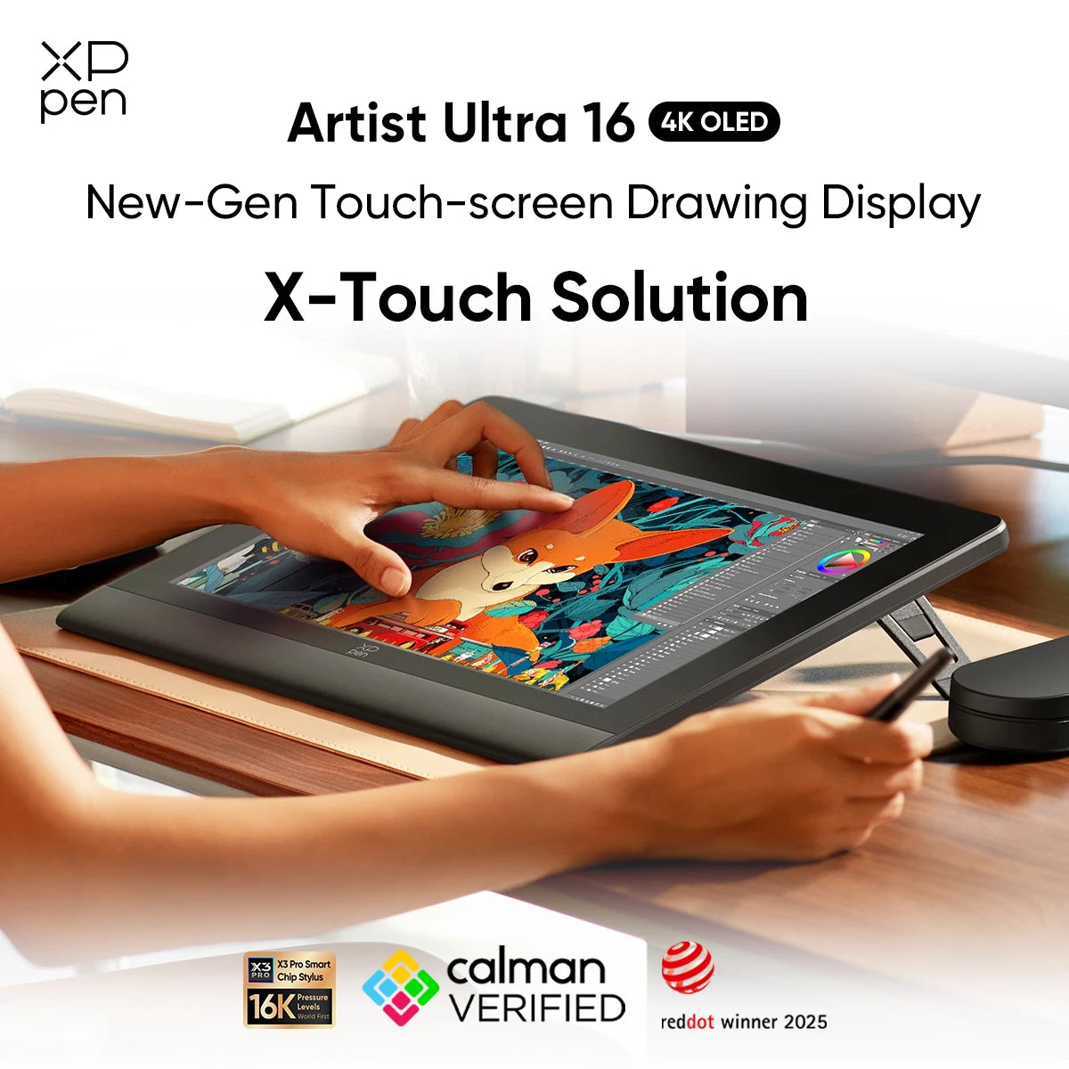 XPPen Artist Series 16-inch Drawing Display – OLED Options