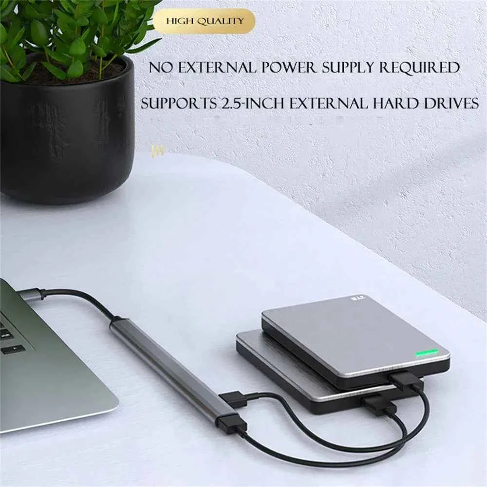 USB Hub 7 Port Expander – Effortless Connectivity for Your Devices