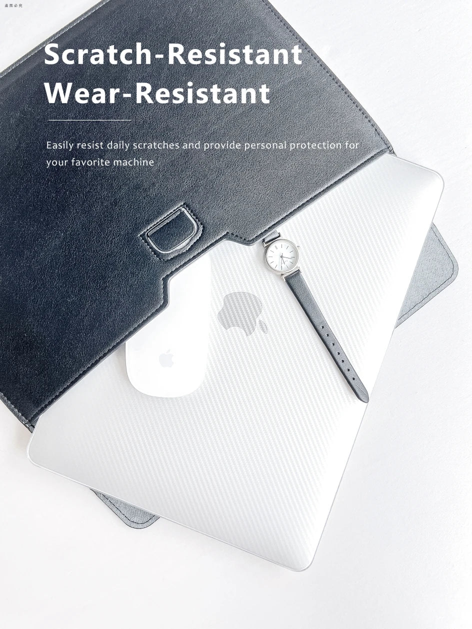 Durable Carbon Fiber MacBook Case - Stylish Protection for MacBook Air & Pro