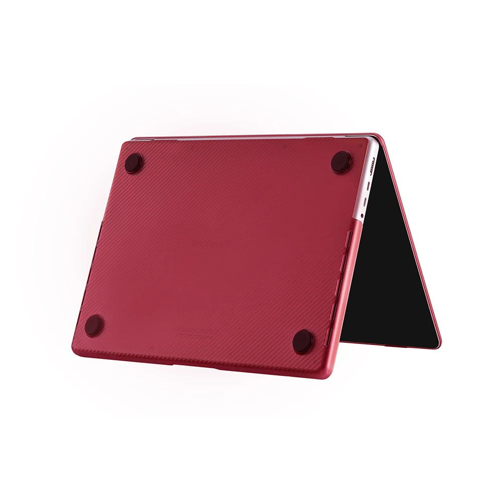 Durable Carbon Fiber MacBook Case - Stylish Protection for MacBook Air & Pro