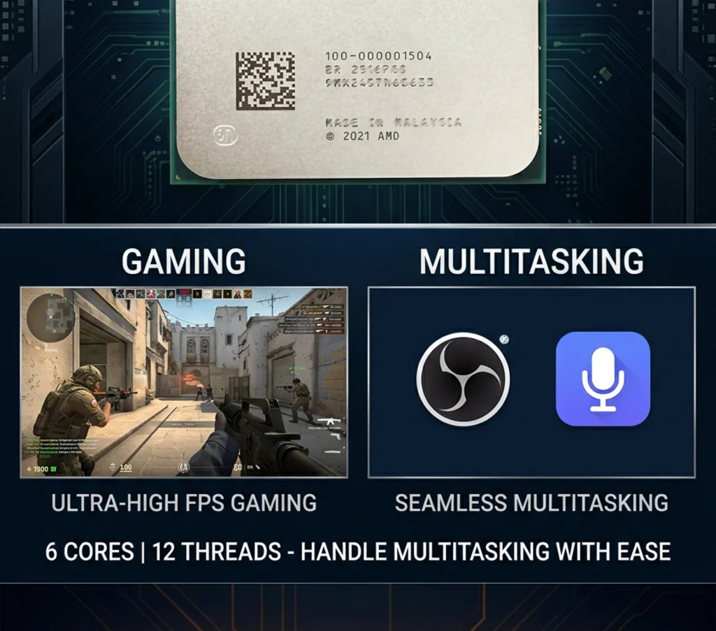 Unlock Gaming and Productivity Potential with the AMD Ryzen 5 5500X3D CPU