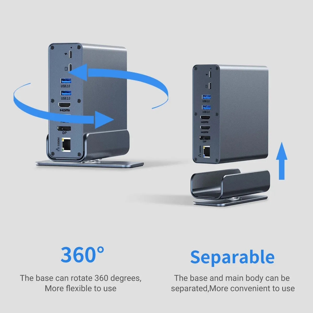 Elevate Your Workspace with the 15 in 1 USB C Docking Station