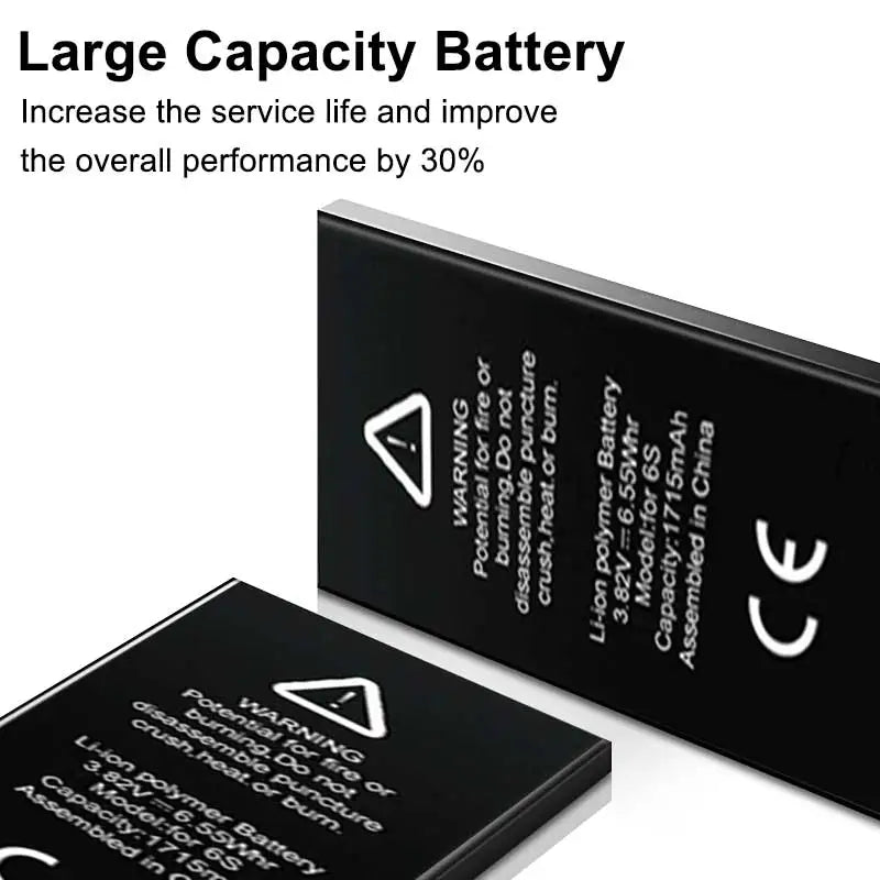 Replacement Battery for iPhone SE (2016, 2020, or 2022)