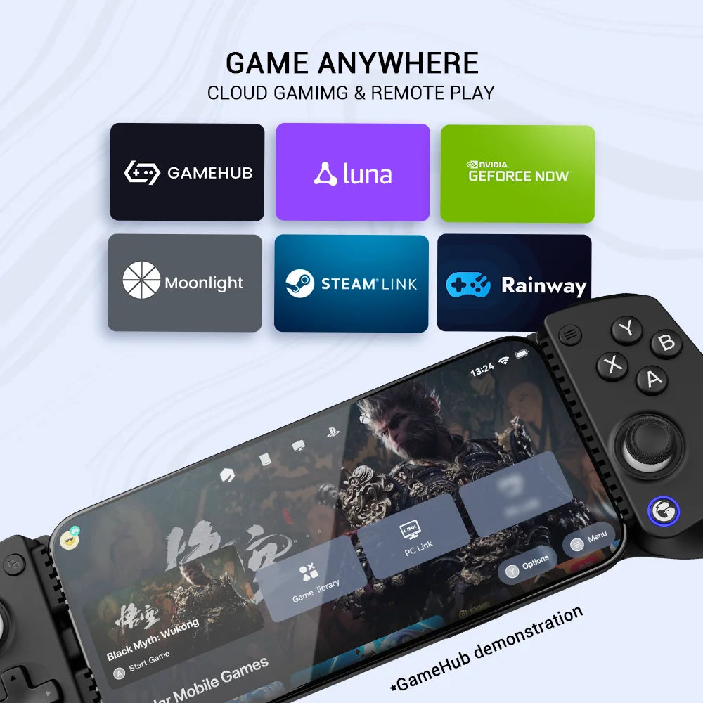 GameSir X5 Lite Mobile Gamepad Phone Game Controller for iPhone 16/15 iPad Mini Android Tablet Hall Effect Joysticks Design