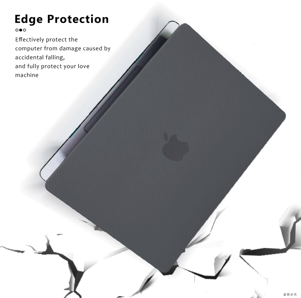 Durable Carbon Fiber MacBook Case - Stylish Protection for MacBook Air & Pro