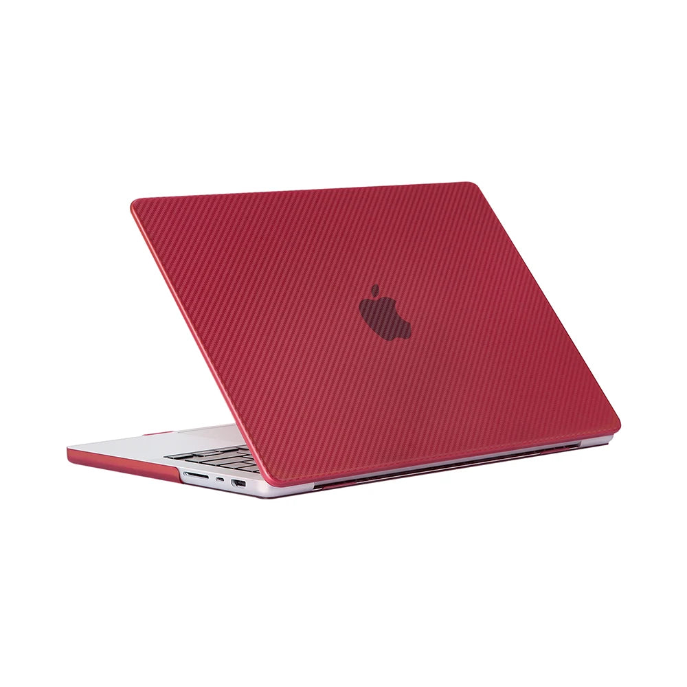 Durable Carbon Fiber MacBook Case - Stylish Protection for MacBook Air & Pro