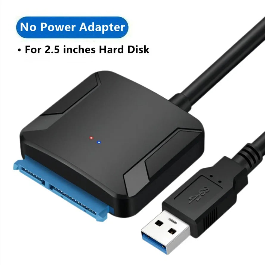 USB 3.0 to SATA Adapter Cable – Unleash Fast Data Transfer and Easy Connectivity