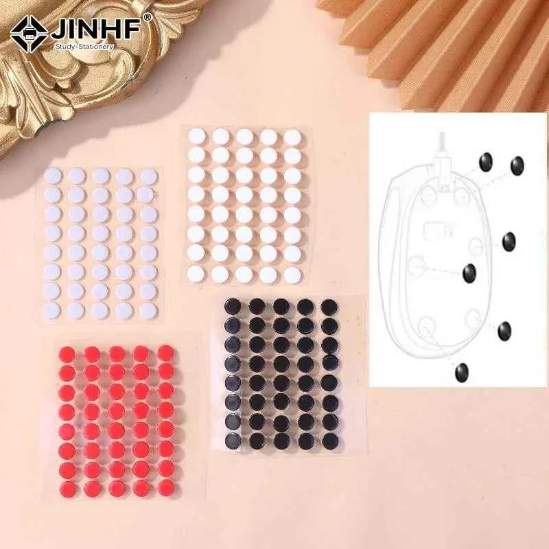 Smooth Gliding with Universal Mouse Skates - 40Pcs for Every Mouse