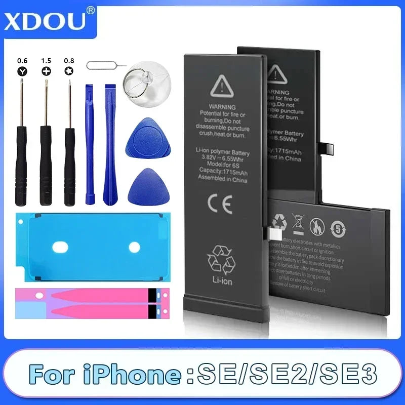 Replacement Battery for iPhone SE (2016, 2020, or 2022)