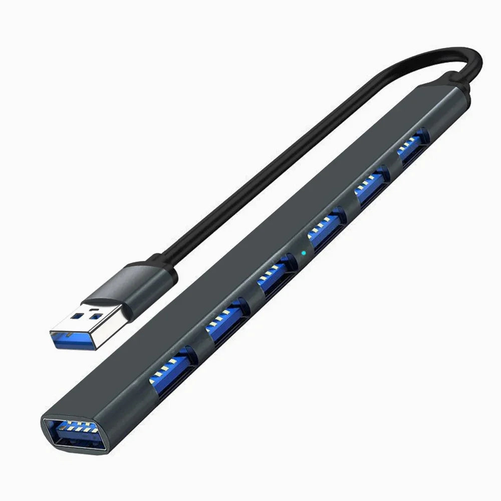7-Port USB Hub – USB 3.0 & USB-C Options
