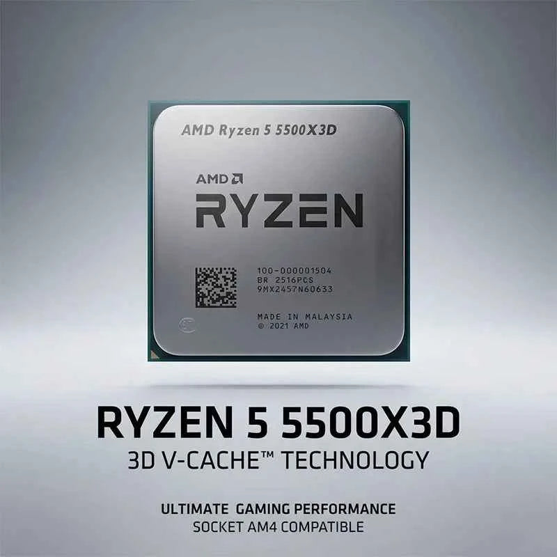 Unlock Gaming and Productivity Potential with the AMD Ryzen 5 5500X3D CPU