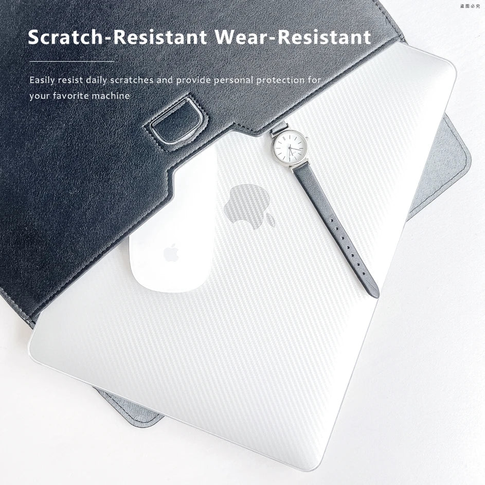 Durable Carbon Fiber MacBook Case - Stylish Protection for MacBook Air & Pro