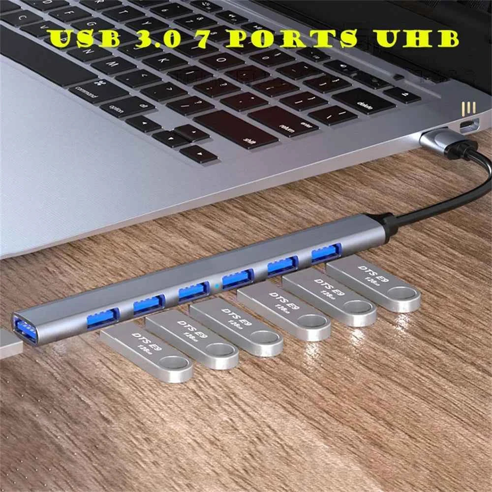 USB Hub 7 Port Expander – Effortless Connectivity for Your Devices