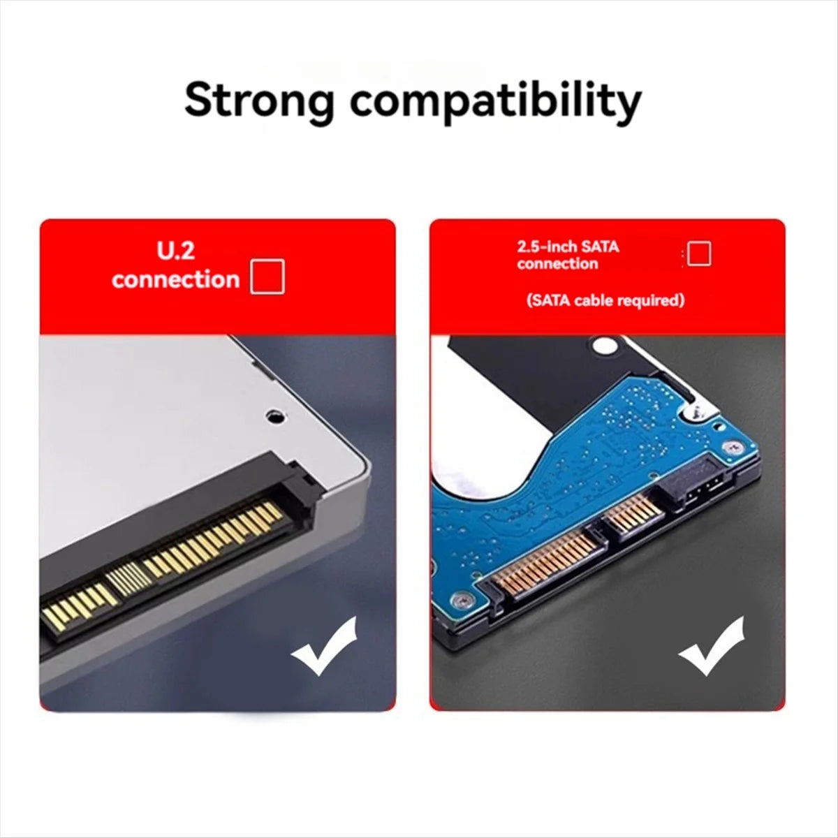 U.2 Dual-Disk Adapter Card – Unlock Unmatched Speed and Flexibility for Your Storage Solutions
