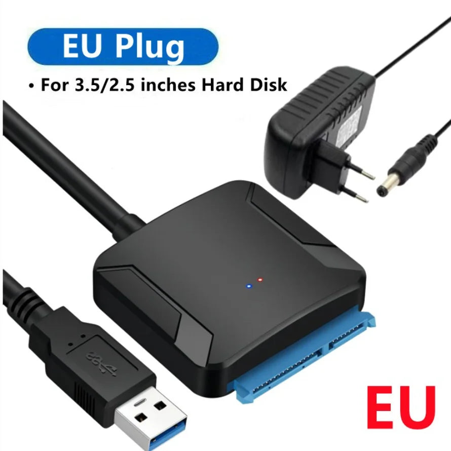 USB 3.0 to SATA Adapter Cable – Unleash Fast Data Transfer and Easy Connectivity