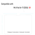 Tempered Glass Screen Protector for iPad Air 11-inch (M4, 2026)