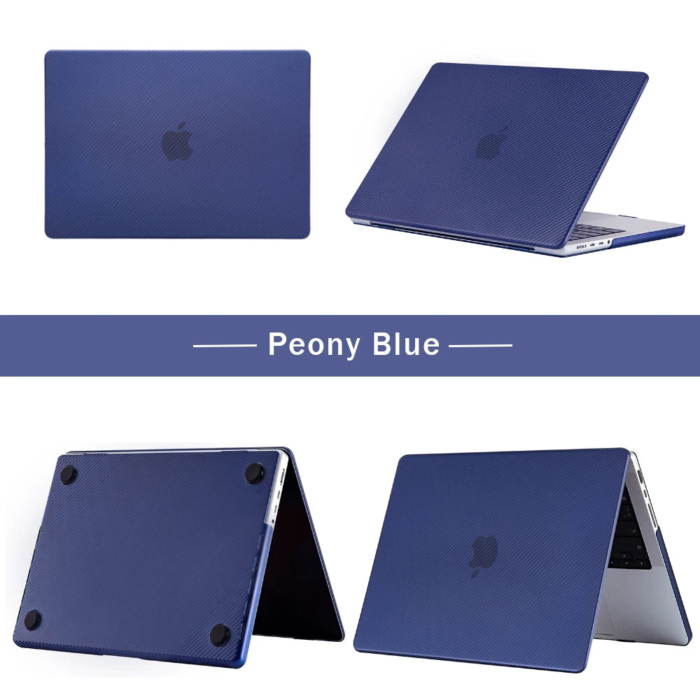 Durable Carbon Fiber MacBook Case - Stylish Protection for MacBook Air & Pro