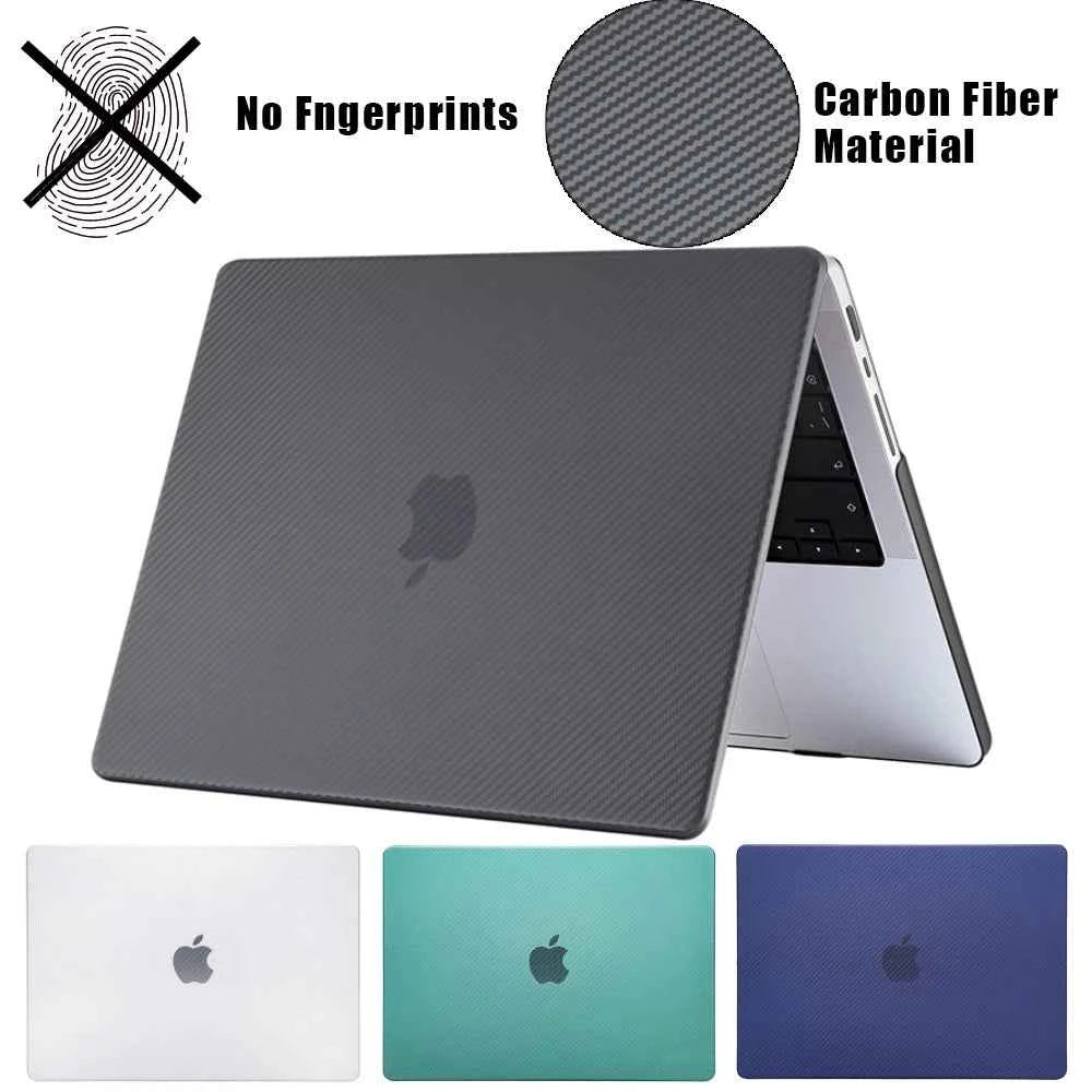 Durable Carbon Fiber MacBook Case - Stylish Protection for MacBook Air & Pro