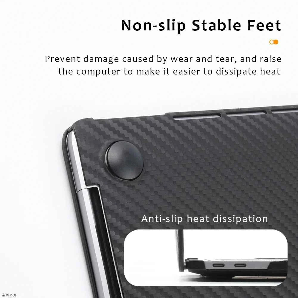 Durable Carbon Fiber MacBook Case - Stylish Protection for MacBook Air & Pro