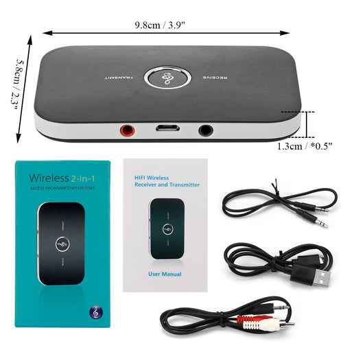 Upgrade Your Listening Experience with the Versatile Bluetooth Audio Transmitter & Receiver
