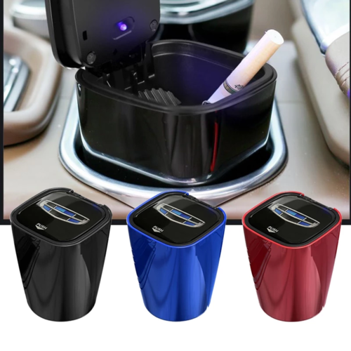 Upgrade Your Ride with the Multi-Function Car Ashtray - Stylish & Practical