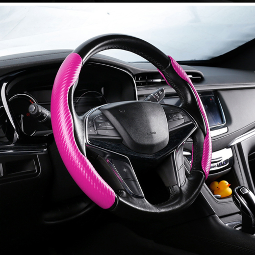 Enhance Your Drive with Our Carbon Fiber Steering Wheel Cover